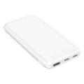 Павербанк 10000 мАг 10 Вт Power Delivery 2xUSB-C + 1xUSB-A білий