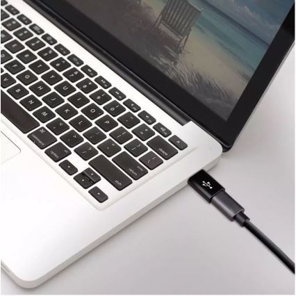 Переходник Micro USB - Type C черный