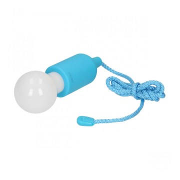 Переносна LED лампа LED/1W/3xAAA синій