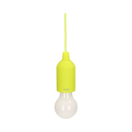 Переносна LED лампа LED/1W/3xAAA зелений
