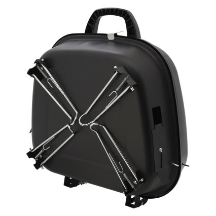 Переносной гриль на углях черный