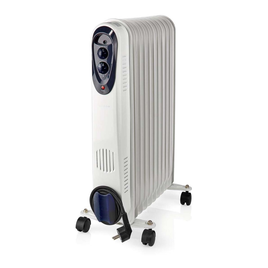 Переносной масляный обогреватель с 11 ребрами 1000/1500/2500W/230V