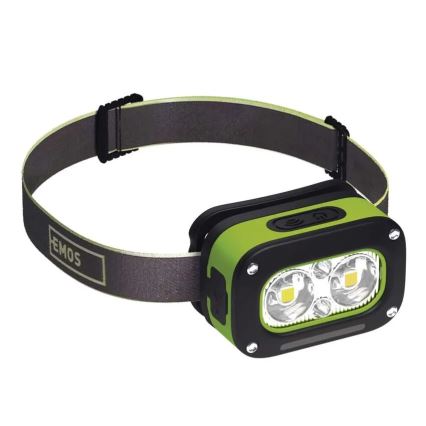Перезаряджуваний налобний LED-ліхтар LED/USB IP43 800 мА·год