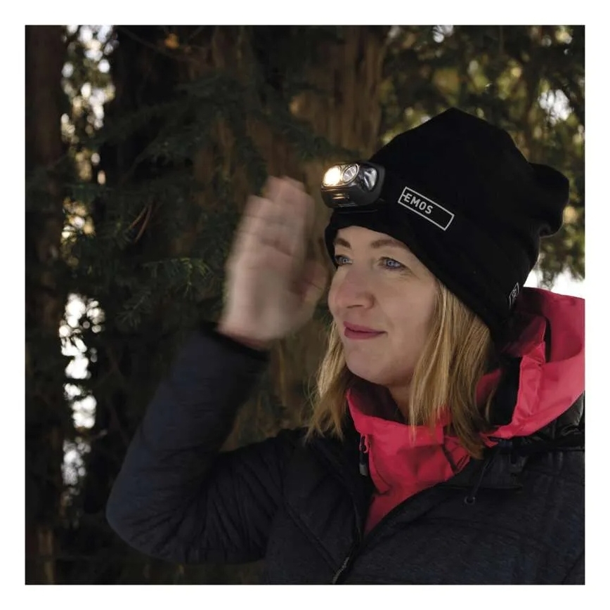 Перезаряджуваний налобний ліхтар LED/USB 1200 мА·год