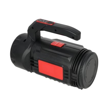 Перезаряжаемый LED-фонарь, 5 В, 500 лм, 1200 мА·ч, чёрный