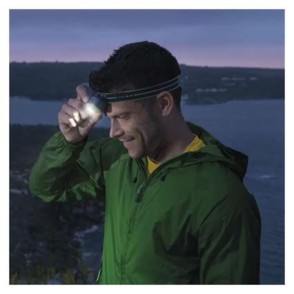 Перезаряжаемый налобный фонарь LED/USB 1600 mAh IPX6