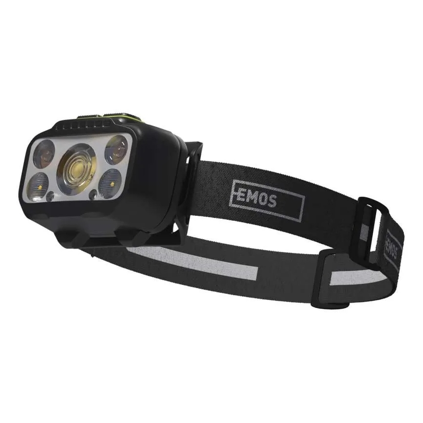 Перезаряжаемый налобный фонарь с регулировкой яркости LED/3xAAA/1000 mAh 3,7V