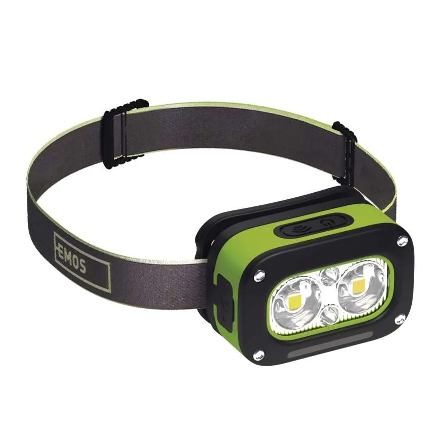 Перезаряжаемый налобный светодиодный фонарь LED/USB, IP43, 800 мА·ч