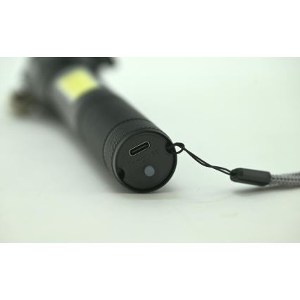 Перезаряжаемый светодиодный фонарь LED/3W/5V 200 lm 1200 mAh