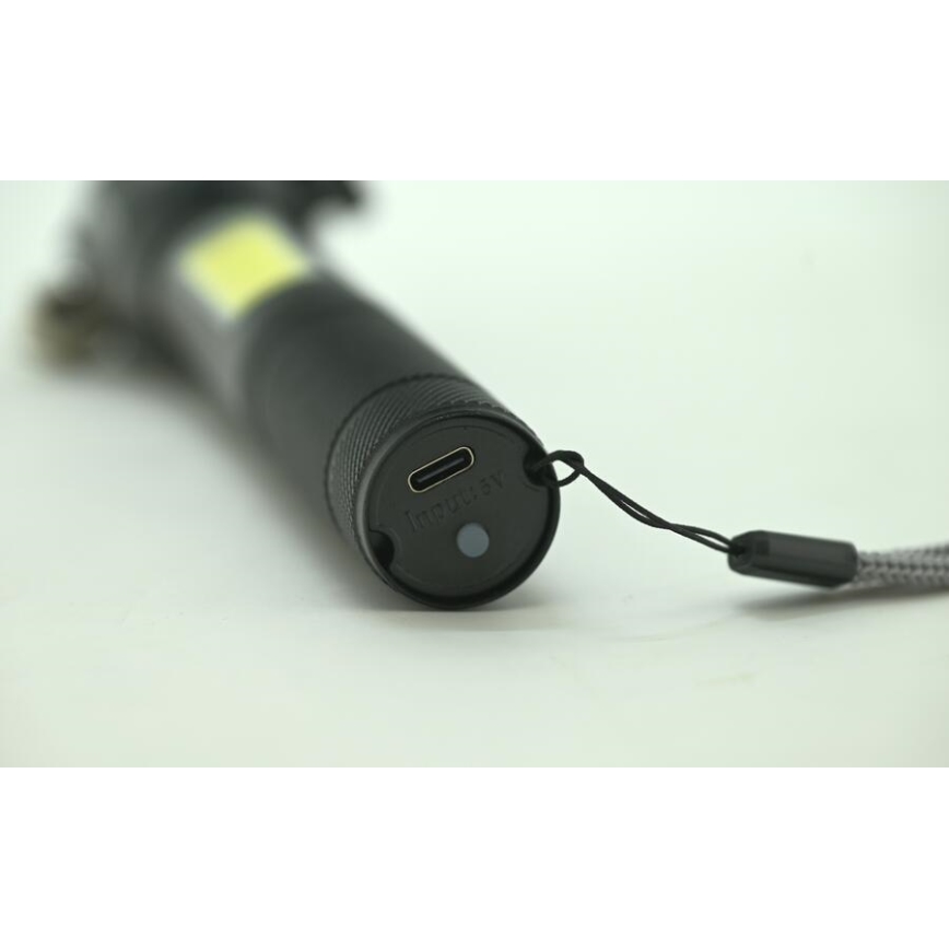 Перезаряжаемый светодиодный фонарь LED/3W/5V 200 lm 1200 mAh