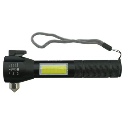 Перезаряжаемый светодиодный фонарь LED/3W/5V 200 lm 1200 mAh