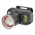 Перезаряжаемый светодиодный налобный фонарь с регулировкой яркости LED/3,4W/5V 1500 mAh