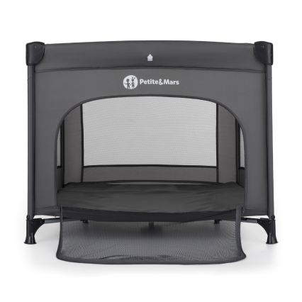 ПЕТІТ&МАРС - Дитячий дорожній манеж НООК Урбан антрацитовий