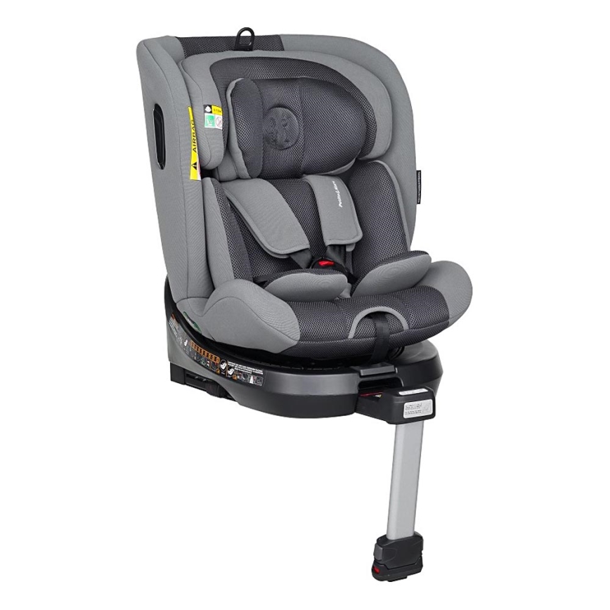 PETITE&MARS - Автокрісло TWISTGUARD PRO i-Size 40-150 см (0-36 кг) сірий