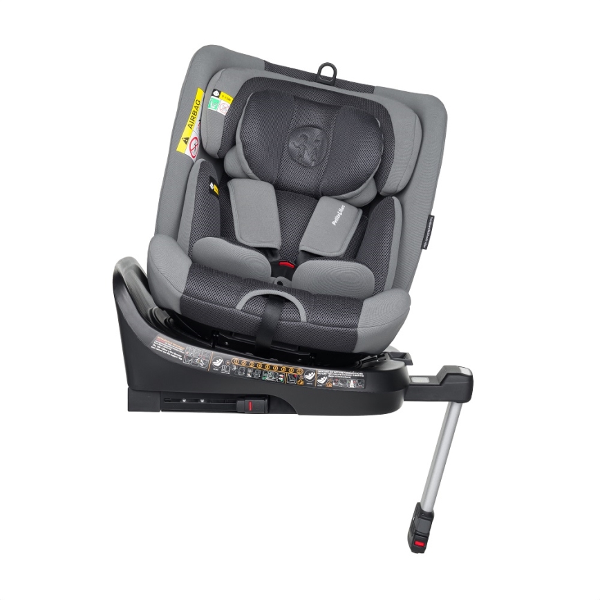 PETITE&MARS - Автокрісло TWISTGUARD PRO i-Size 40-150 см (0-36 кг) сірий
