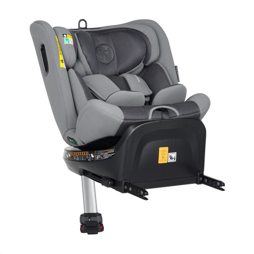 PETITE&MARS - Автокрісло TWISTGUARD PRO i-Size 40-150 см (0-36 кг) сірий