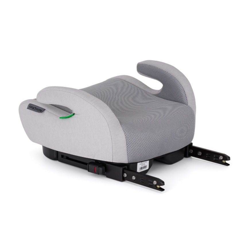 PETITE&MARS - Бустер для автомобіля OPTIMUS PRO i-Size Air 125-150 cm (22-36 kg) сірий