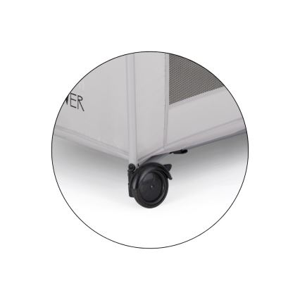 PETITE&MARS - Детская дорожная кроватка KOOT Zebra Super Power