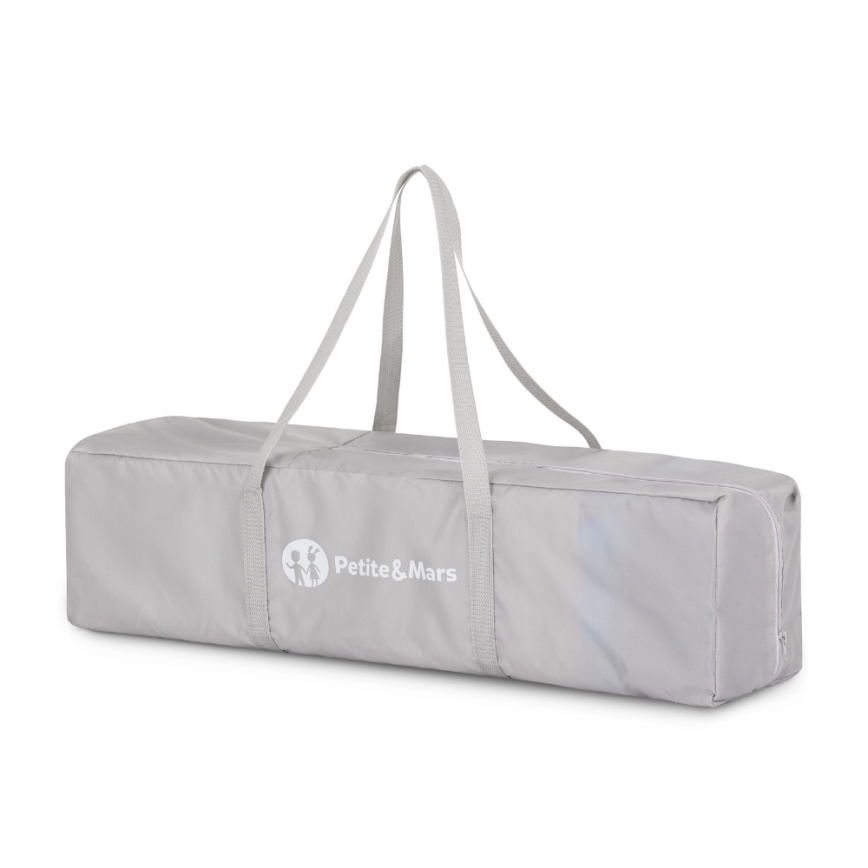 PETITE&MARS - Детская дорожная кроватка KOOT Zebra Super Power