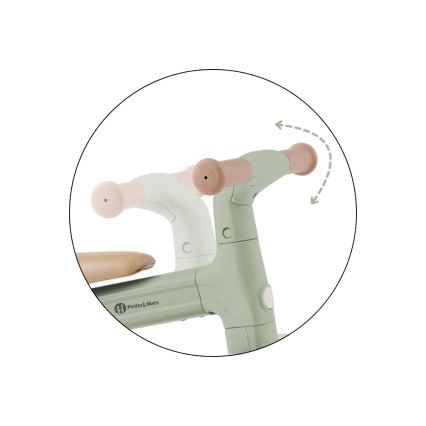 PETITE&MARS - Детский трехколесный велосипед 3 в 1 BINGO Sage Leaf