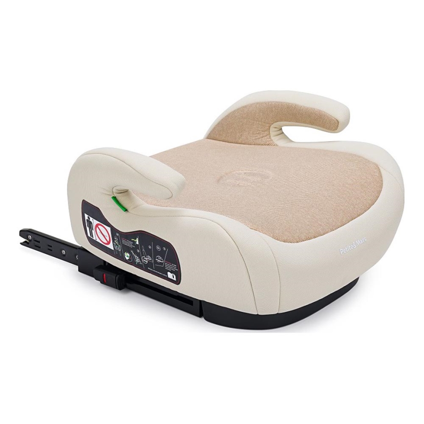 PETITE&MARS - Детское сиденье для автомобиля OPTIMUS PRO i-Size 125-150 см (22-36 кг) бежевый
