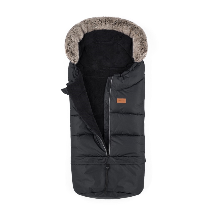PETITE&MARS - Детское зимнее одеяло-конверт 4в1 ARCTIC Forever Black