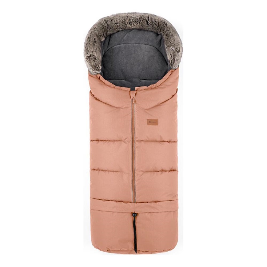 PETITE&MARS - Детское зимнее одеяло-конверт 4в1 ARCTIC Pastel Peach