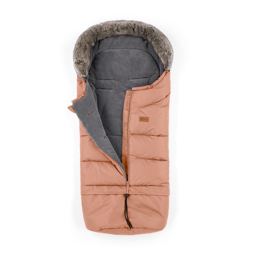 PETITE&MARS - Детское зимнее одеяло-конверт 4в1 ARCTIC Pastel Peach
