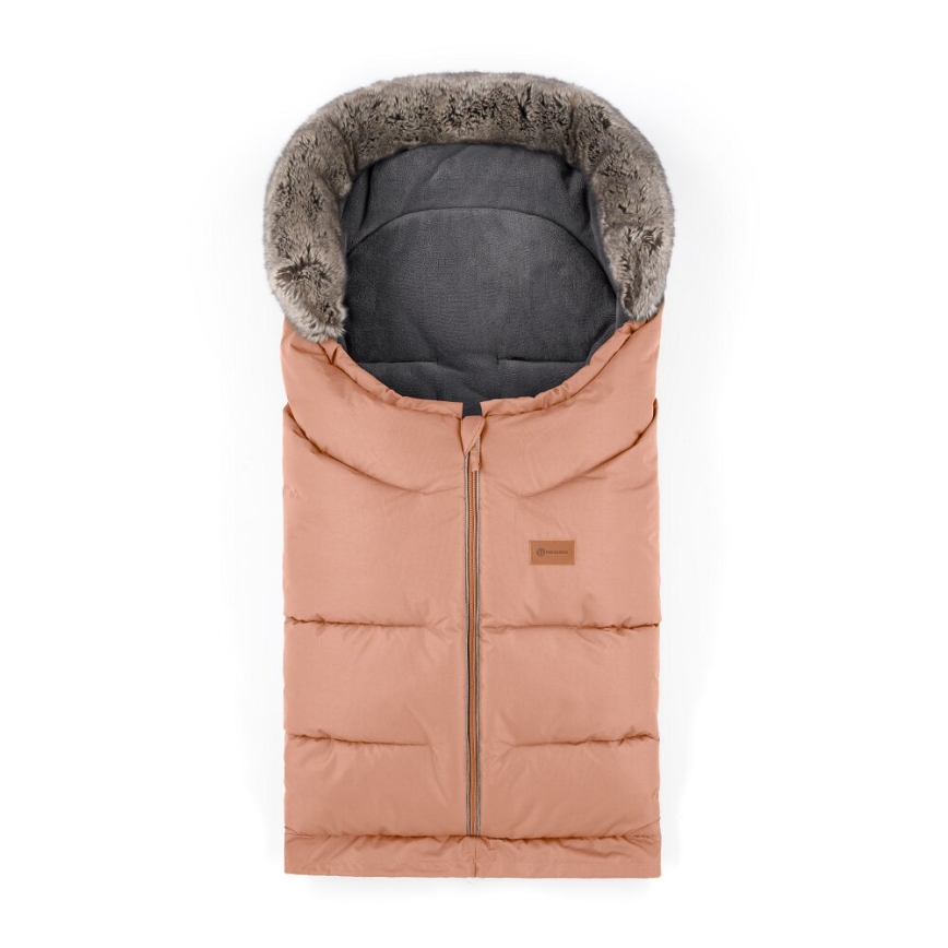 PETITE&MARS - Детское зимнее одеяло-конверт 4в1 ARCTIC Pastel Peach