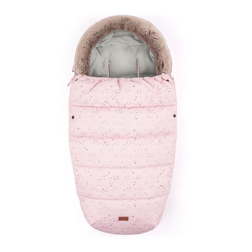 PETITE&MARS - Детское зимнее одеяло-конверт 4в1 COMFY Glossy Princess/Grey розовый