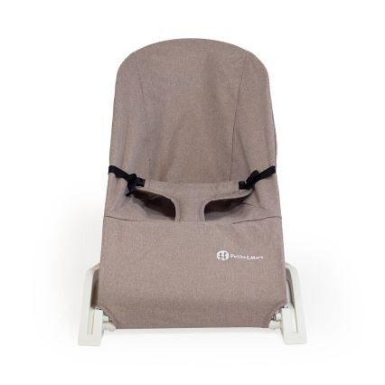 PETITE&MARS - Детское кресло-жезлонг CALMY коричневый