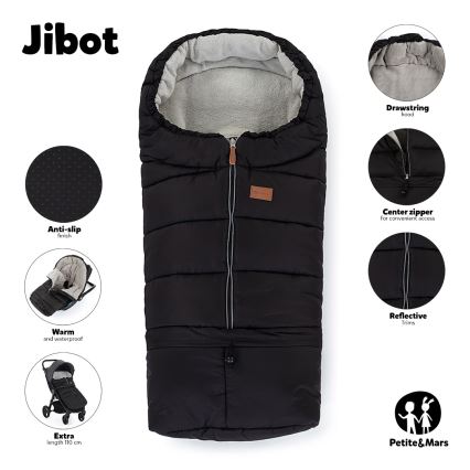 PETITE&MARS - Дитяча зимова ковдра-конверт 3в1 JIBOT рожевий