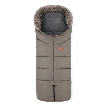 PETITE&MARS - Дитяча зимова ковдра-конверт ARCTIC Mocha Mousse