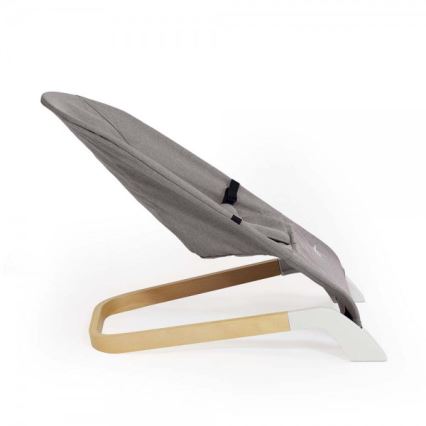 PETITE&MARS - Дитяче крісло-шезлонг CALMY сірий