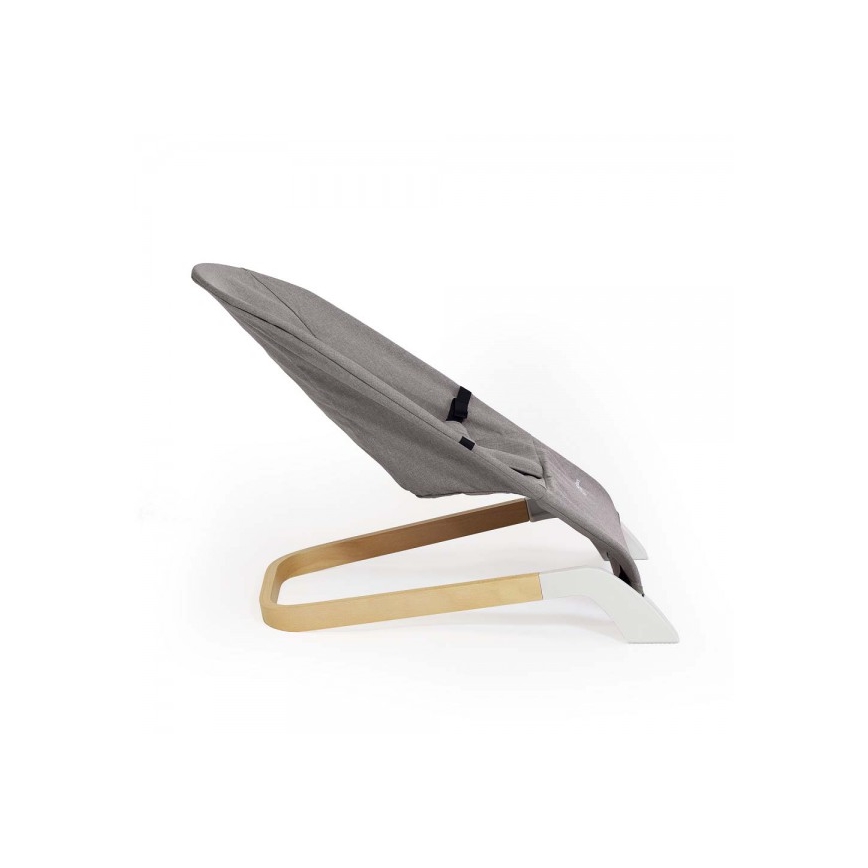 PETITE&MARS - Дитяче крісло-шезлонг CALMY сірий