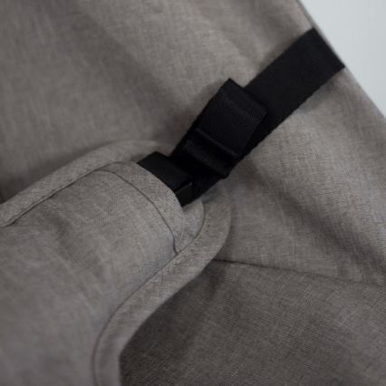 PETITE&MARS - Дитяче крісло-шезлонг CALMY сірий