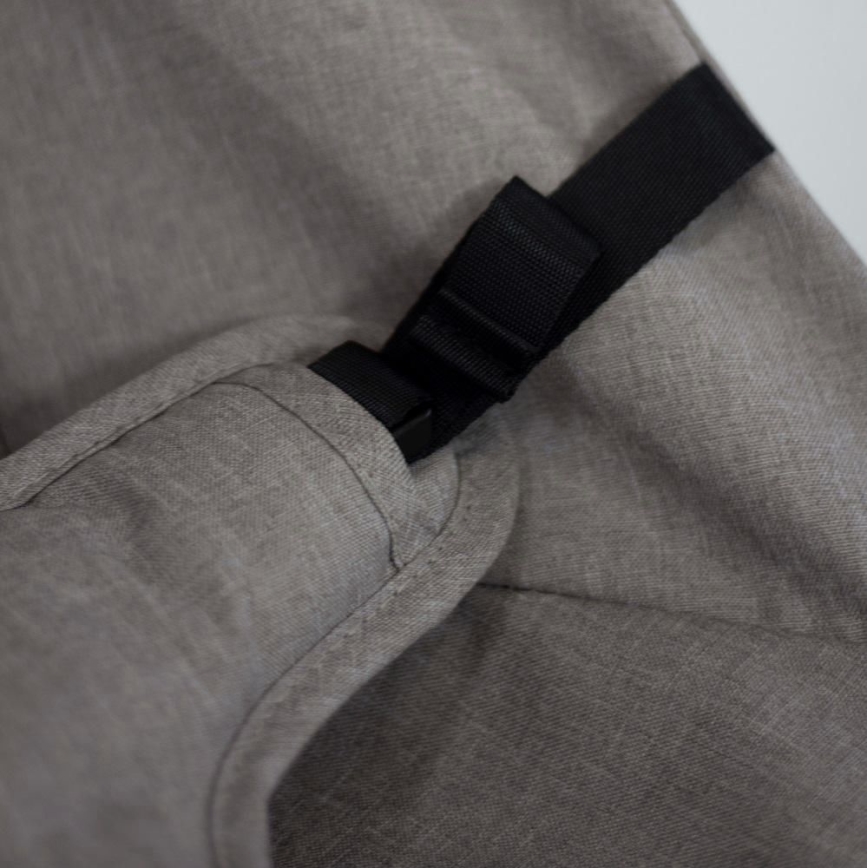 PETITE&MARS - Дитяче крісло-шезлонг CALMY сірий