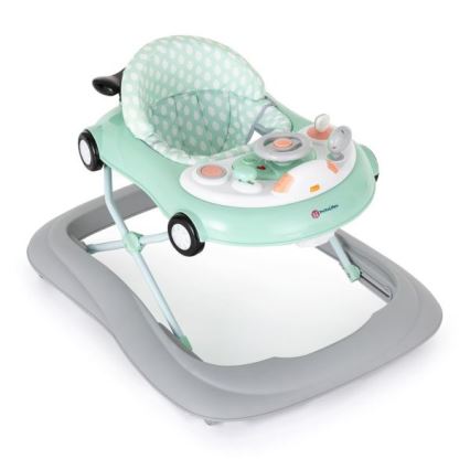 PETITE&MARS - Дитячі ходунки з мелодією CABRIO 2xAA mint