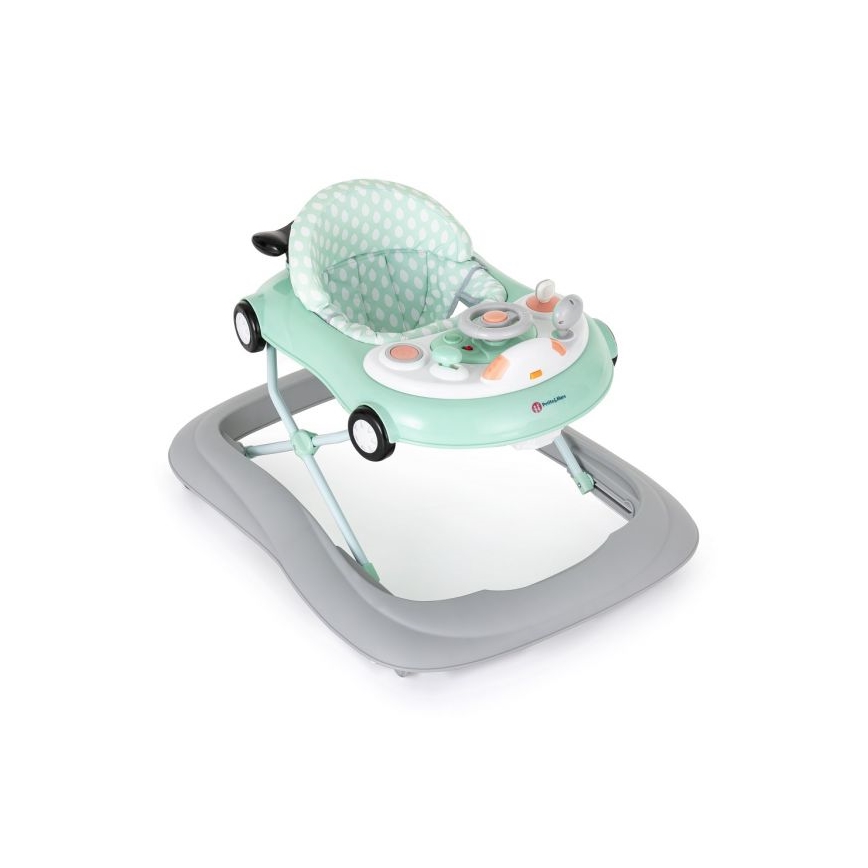 PETITE&MARS - Дитячі ходунки з мелодією CABRIO 2xAA mint