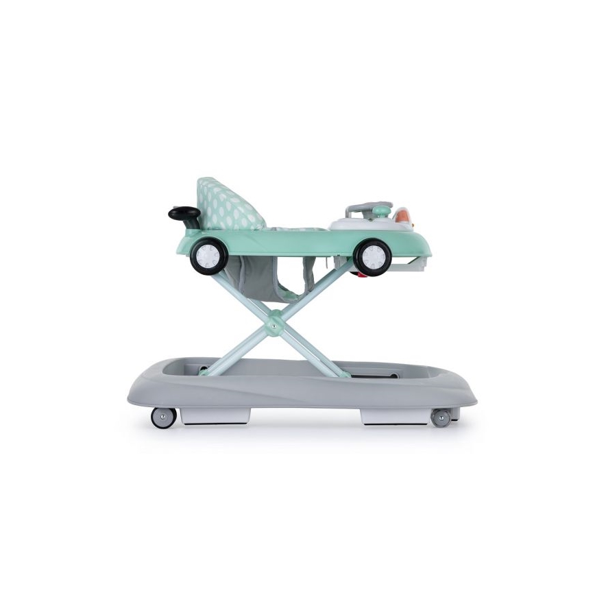 PETITE&MARS - Дитячі ходунки з мелодією CABRIO 2xAA mint