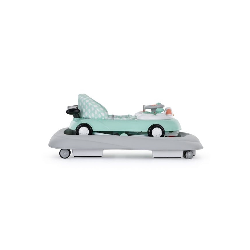 PETITE&MARS - Дитячі ходунки з мелодією CABRIO 2xAA mint