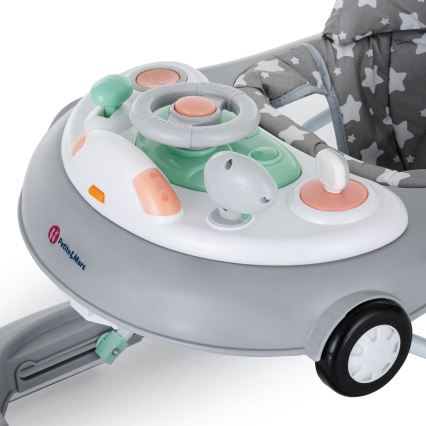 PETITE&MARS - Дитячі ходунки з мелодією CABRIO сірий