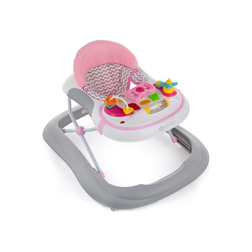 PETITE&MARS - Дитячі ходунки з мелодією MONTY рожевий