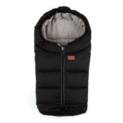 PETITE&MARS - НАБІР Дитячий конверт 3в1 JIBOT + рукавички для коляски JASIE чорний