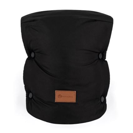 PETITE&MARS - НАБІР Дитячий конверт 3в1 JIBOT + рукавички для коляски JASIE чорний