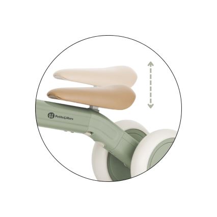 PETITE&MARS - Дитячий триколісний велосипед 3-в-1 BINGO Sage Leaf