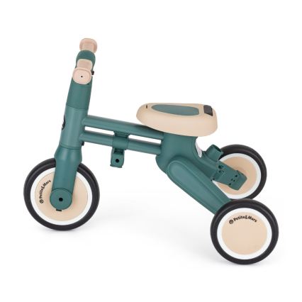 PETITE&MARS - Дитячий триколісний велосипед 4-в-1 DRIFT Misty Green