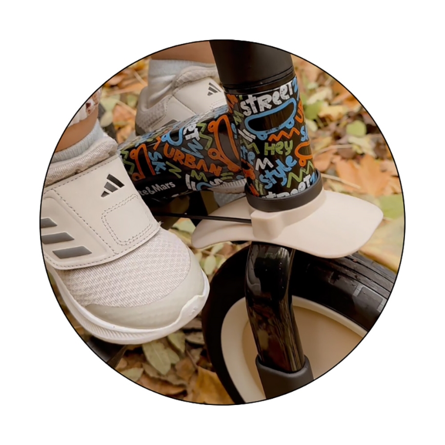 PETITE&MARS - Дитячий триколісний велосипед 5 в 1 TURBO LIMITED City Beat