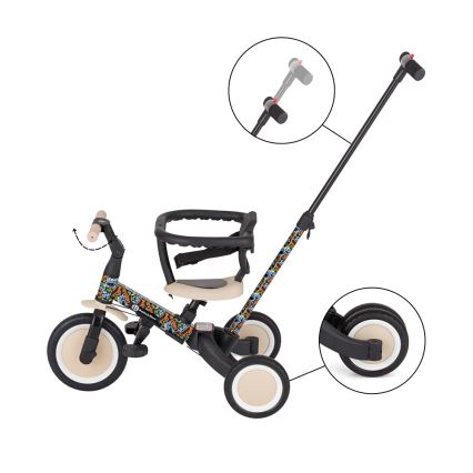 PETITE&MARS - Дитячий триколісний велосипед 5 в 1 TURBO LIMITED City Beat