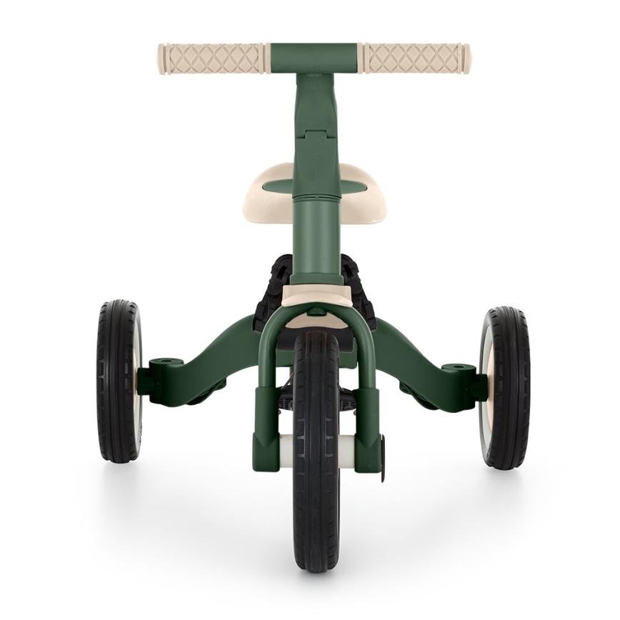 PETITE&MARS - Дитячий триколісний велосипед 5в1 TURBO Misty Green